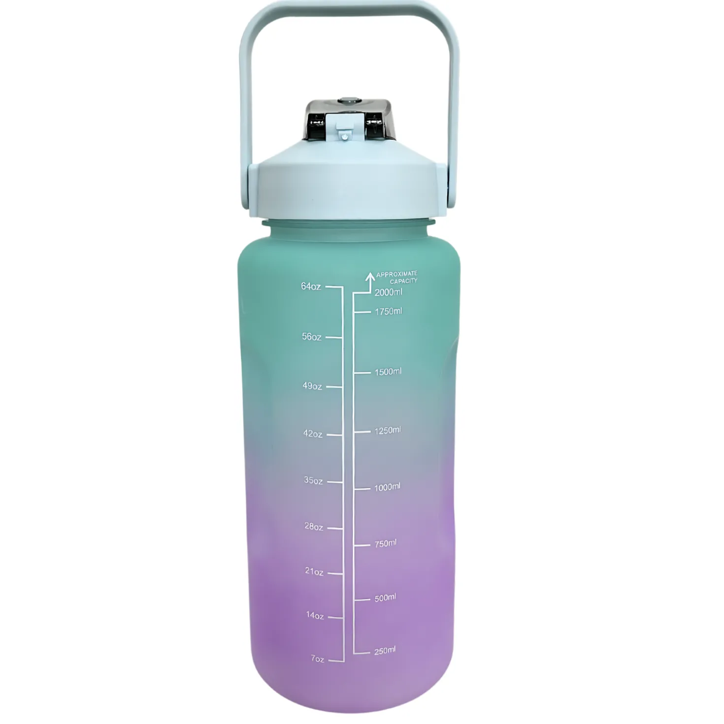 Motivoiva juomapullo, 2L