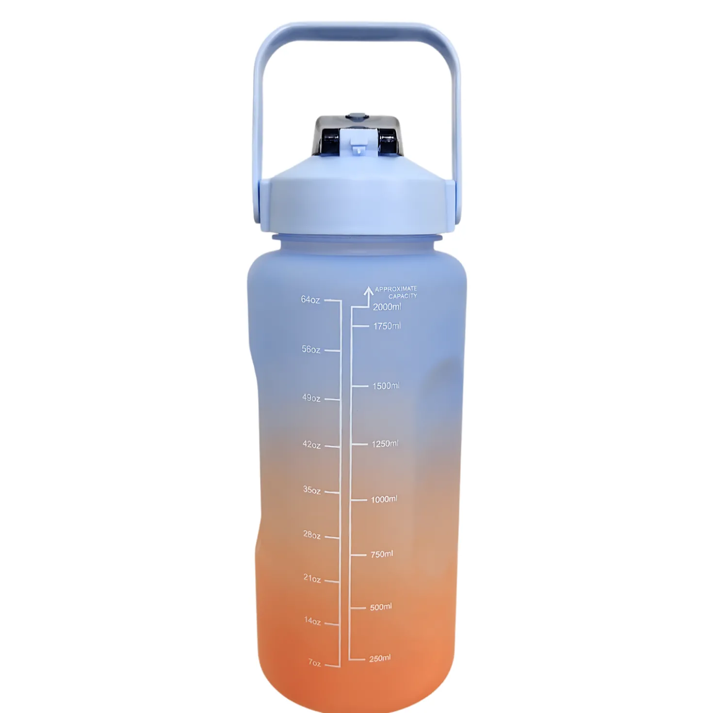 Motivoiva juomapullo, 2L