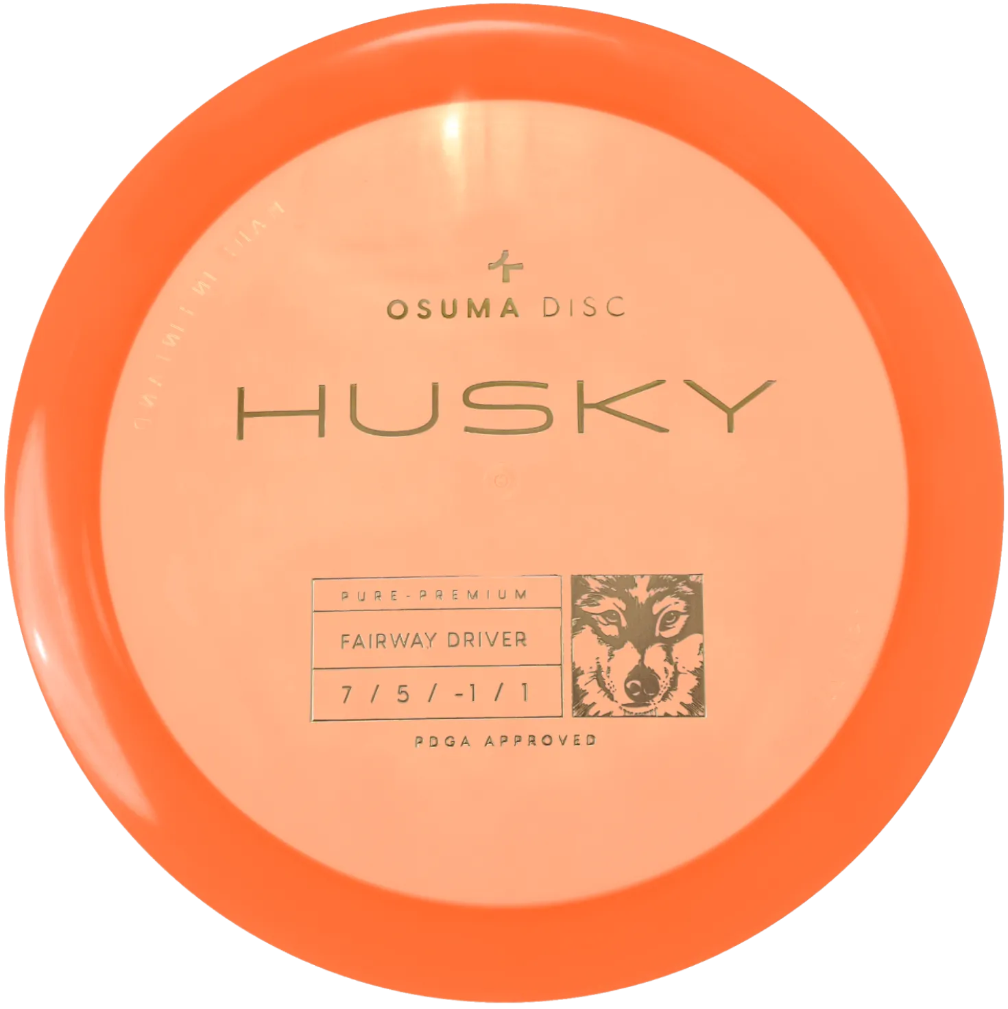 Osuma Disc Pure-Premium Husky, Väylädriveri