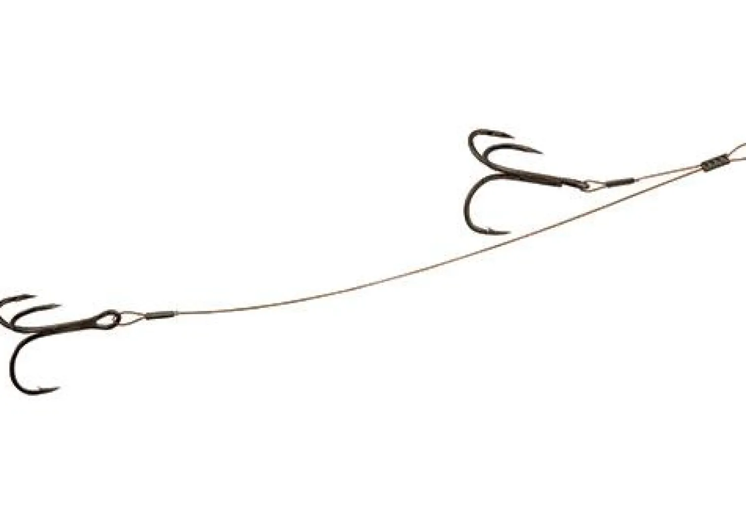 RAGE 49 strand double stinger 6kg / 10cm,5cm / size 6&8 x 2pcs