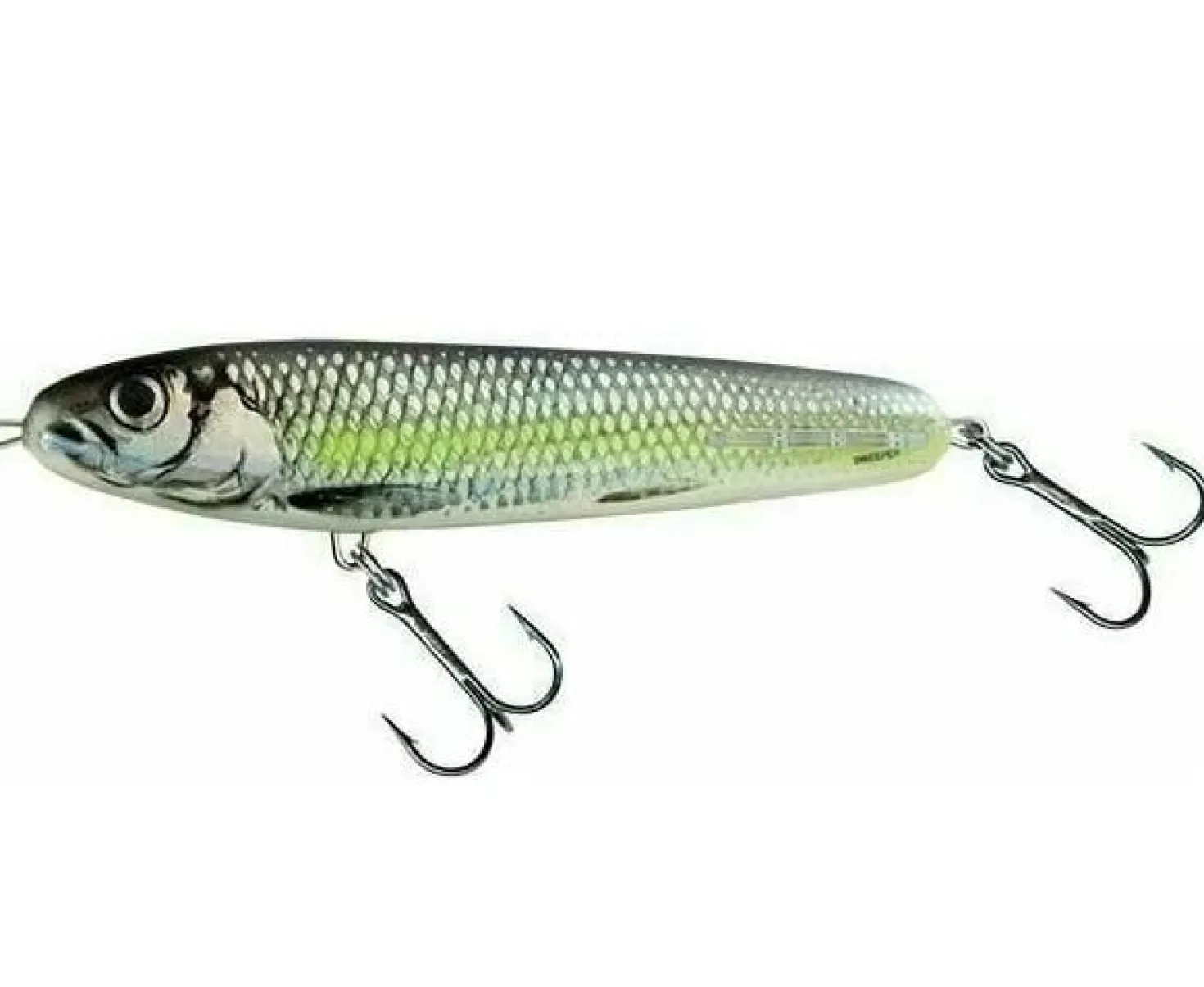 Salmo Sweeper 14F Silver Chartreuse Shad