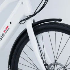 Scushi Norway Universe Sähköpyörä, valkoinen (360 Wh akku)