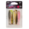 Slick Shad 9cm / 3.5" UV mixed colour pack x 5pcs