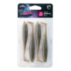Slick Shad Ultra UV 11cm / 4.25" Motor Oil x 4