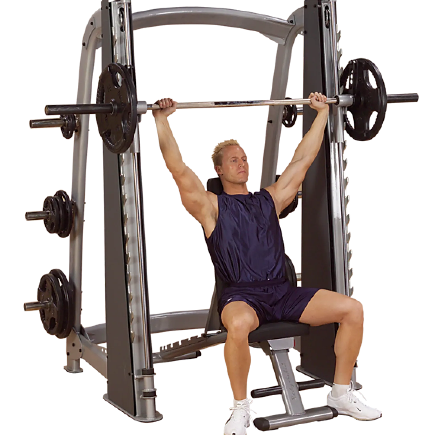 Smith-laite vastapainolla Body-Solid Pro Club Line