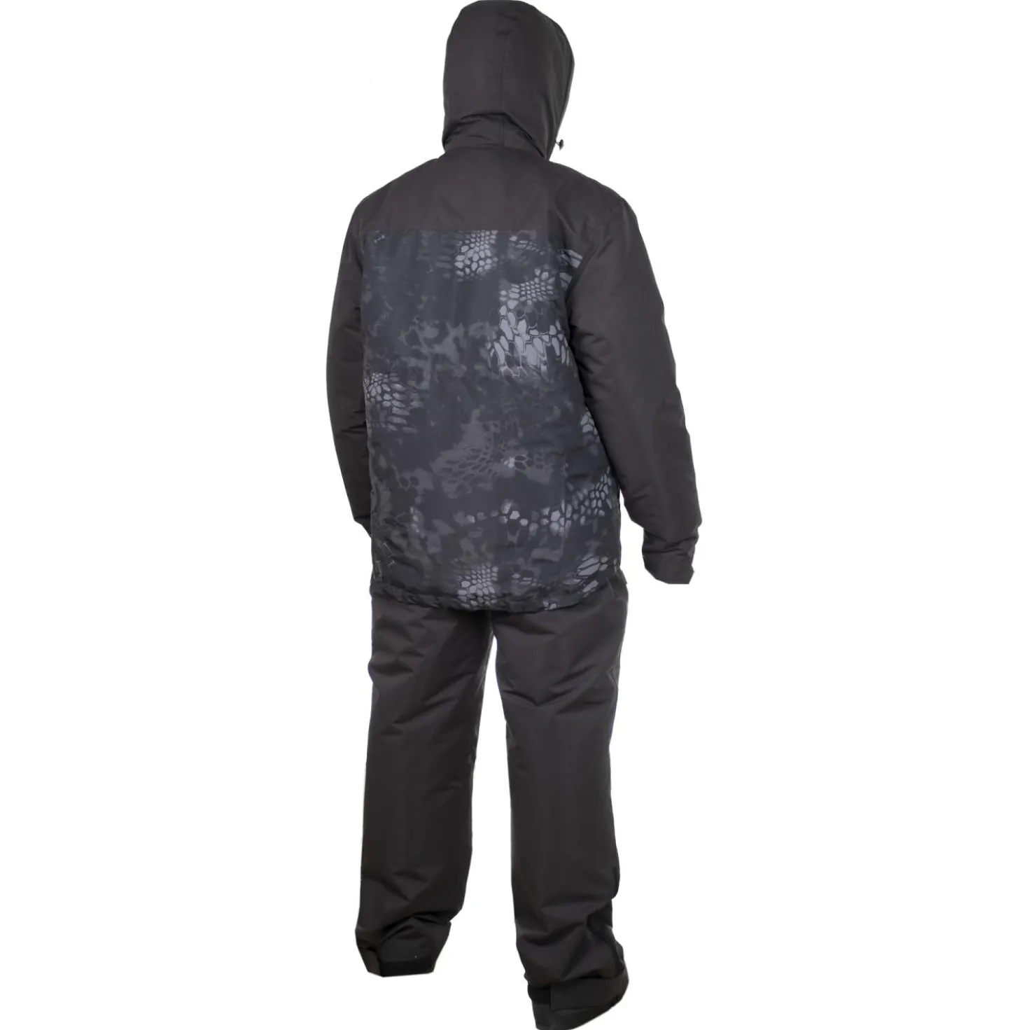 Snow Fox ICE-LITE 2-osainen lämpöasu camo/musta