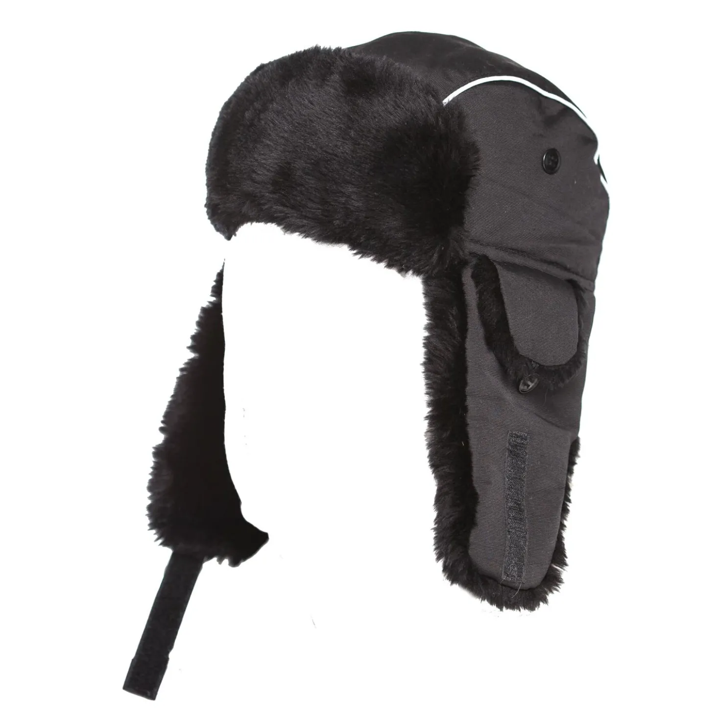 SnowFox Thermo Plus Hattu, musta