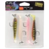 UV Spikey Shad Loaded 6cm 5g 1/0 x 4pcs