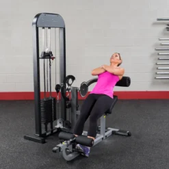 Vatsa- ja selkälaite painopakalla Body-Solid Pro Select
