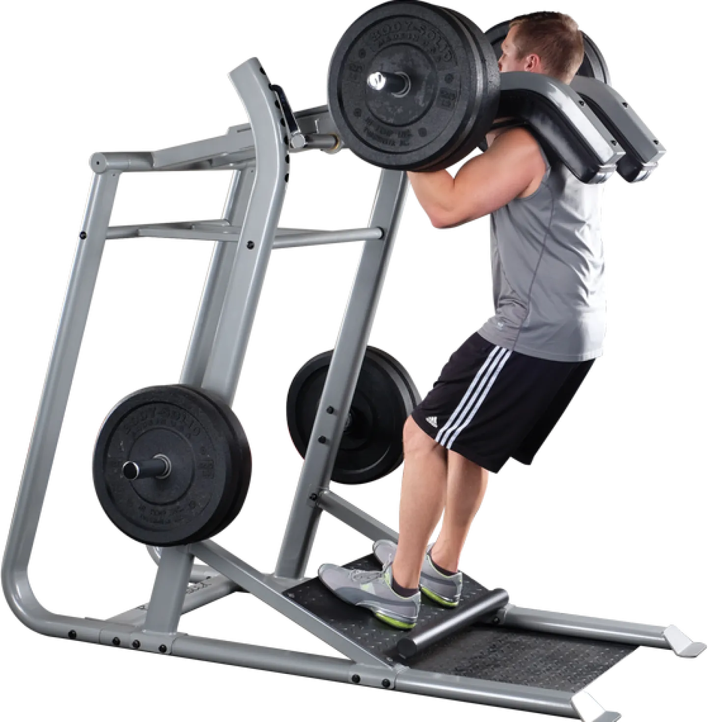 Vipuvarsi Hack-kyykky Body-Solid Pro Club Line