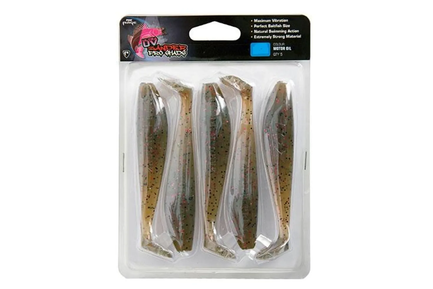 Zander Pro Ultra UV 10cm/4" Motor Oil x 5pc