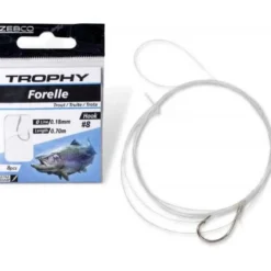Zebco Trophy Trout hook-to-nylon